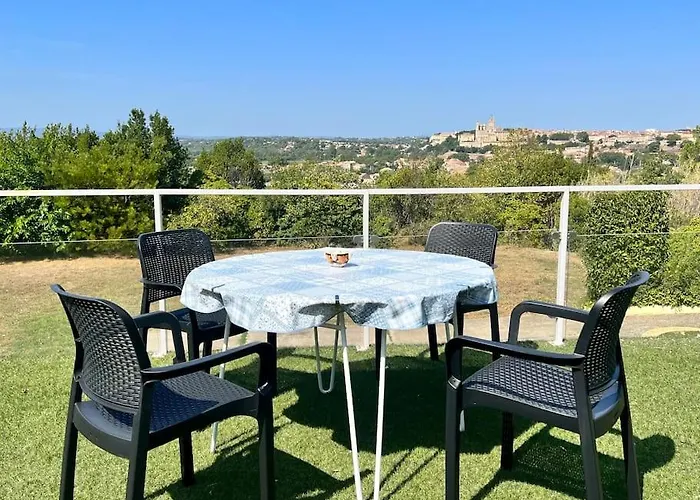 Apartamento 9 Ecluses-canal Du Midi Entier T2 Climatise Avec Piscine Béziers